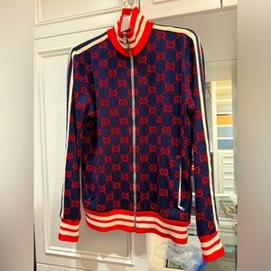 Men’s Authentic Gucci Monogram XXL Track Jacket - Excellent Condition